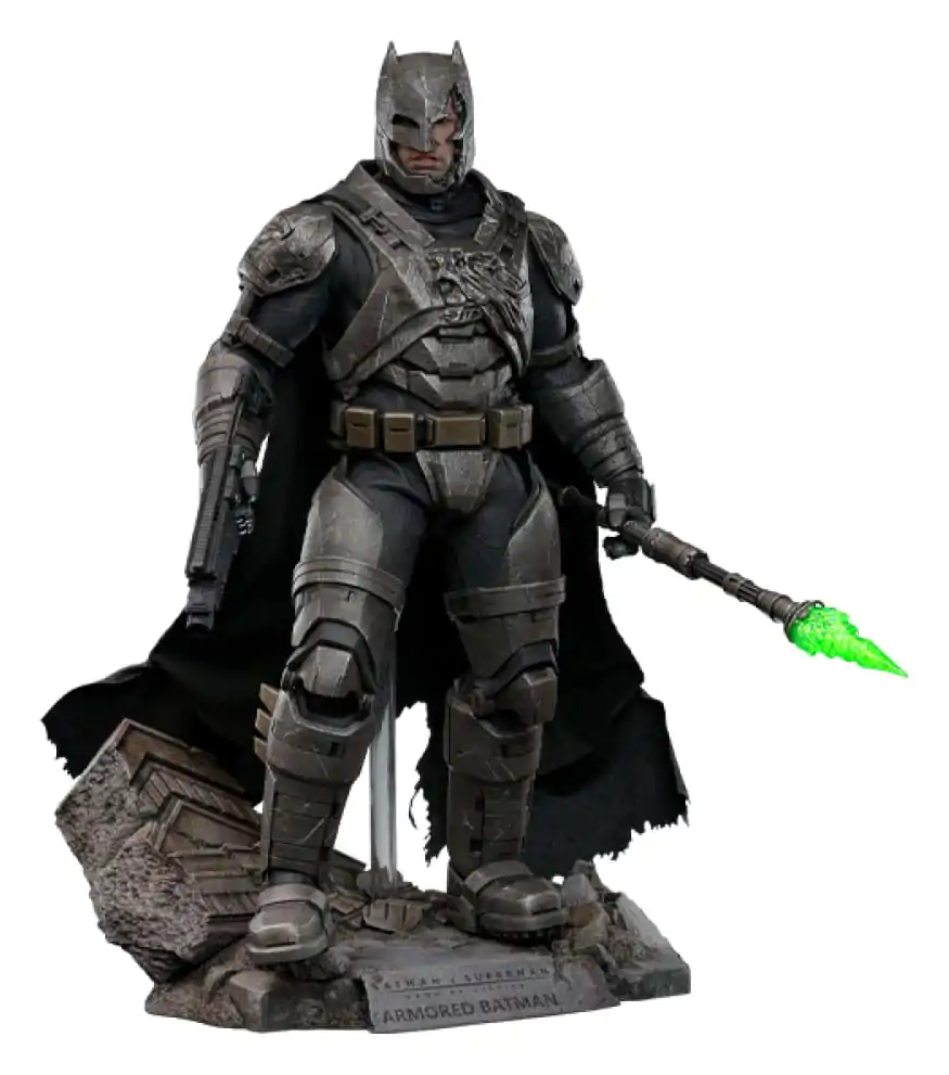 Batman v Superman: Dawn of Justice Movie Masterpiece figurină de acțiune 1/6 Armored Batman 2.0 (Deluxe Version) 33 cm poza produsului