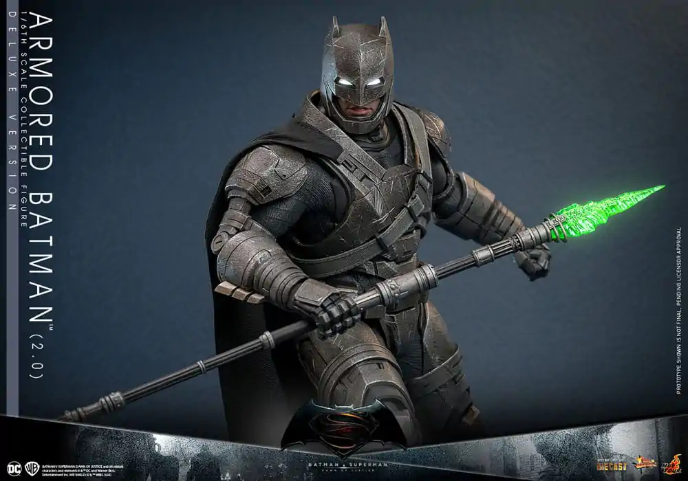 Batman v Superman: Dawn of Justice Movie Masterpiece figurină de acțiune 1/6 Armored Batman 2.0 (Deluxe Version) 33 cm poza produsului