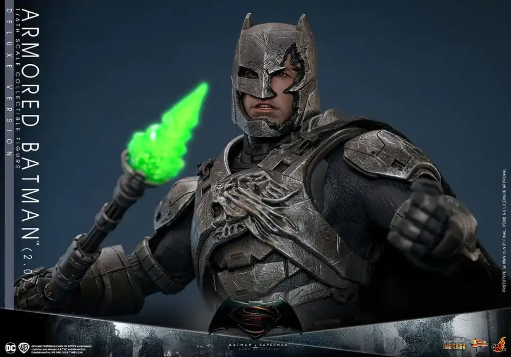 Batman v Superman: Dawn of Justice Movie Masterpiece figurină de acțiune 1/6 Armored Batman 2.0 (Deluxe Version) 33 cm poza produsului