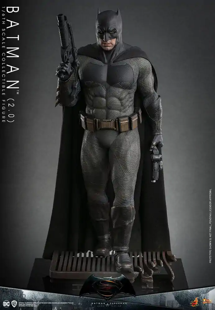 Batman v Superman: Dawn of Justice Movie Masterpiece Figurina de Acțiune 1/6 Batman 2.0 32 cm poza produsului