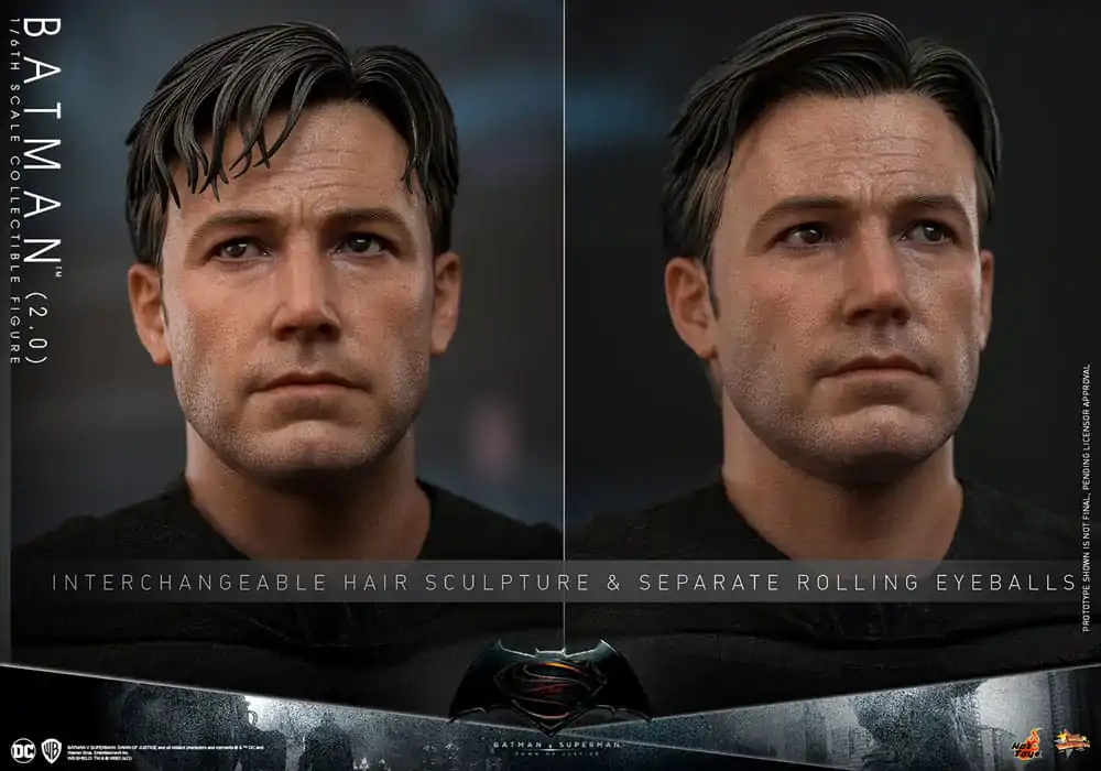 Batman v Superman: Dawn of Justice Movie Masterpiece Figurina de Acțiune 1/6 Batman 2.0 32 cm poza produsului