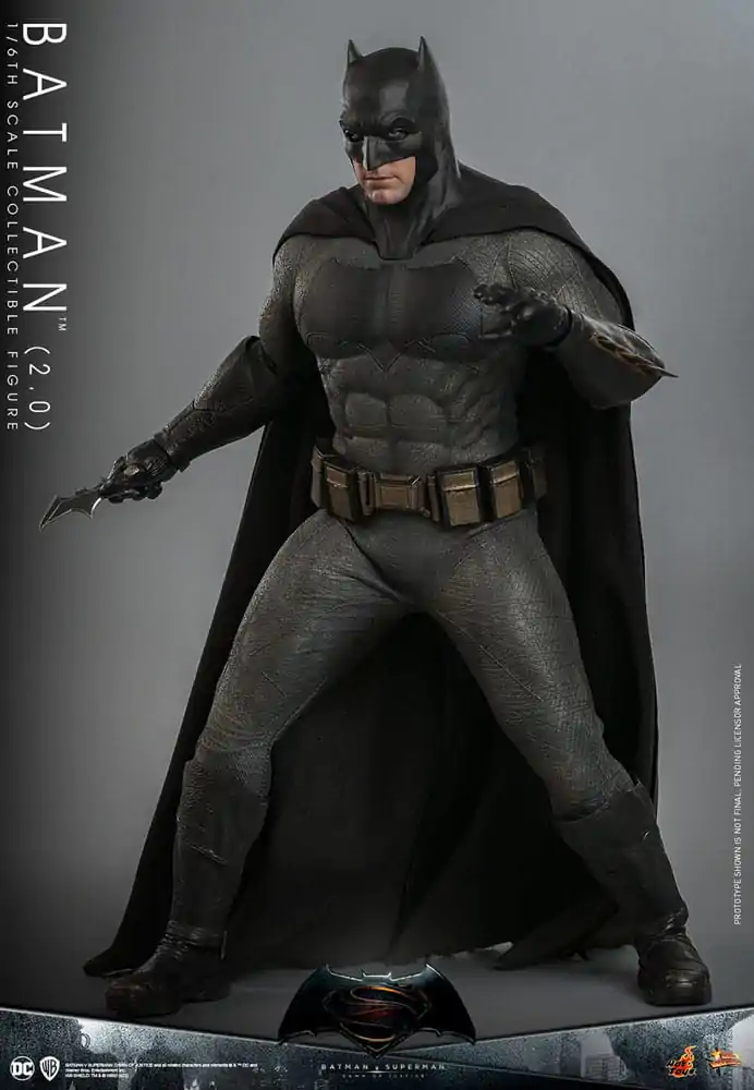 Batman v Superman: Dawn of Justice Movie Masterpiece Figurina de Acțiune 1/6 Batman 2.0 32 cm poza produsului