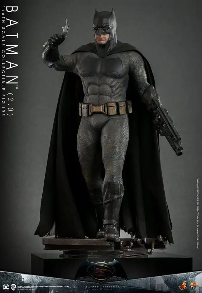 Batman v Superman: Dawn of Justice Movie Masterpiece Figurina de Acțiune 1/6 Batman 2.0 32 cm poza produsului