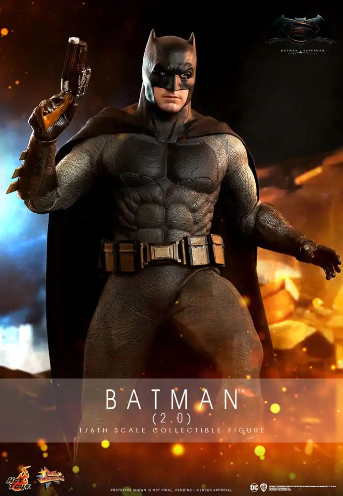 Batman v Superman: Dawn of Justice Movie Masterpiece Figurina de Acțiune 1/6 Batman 2.0 32 cm poza produsului