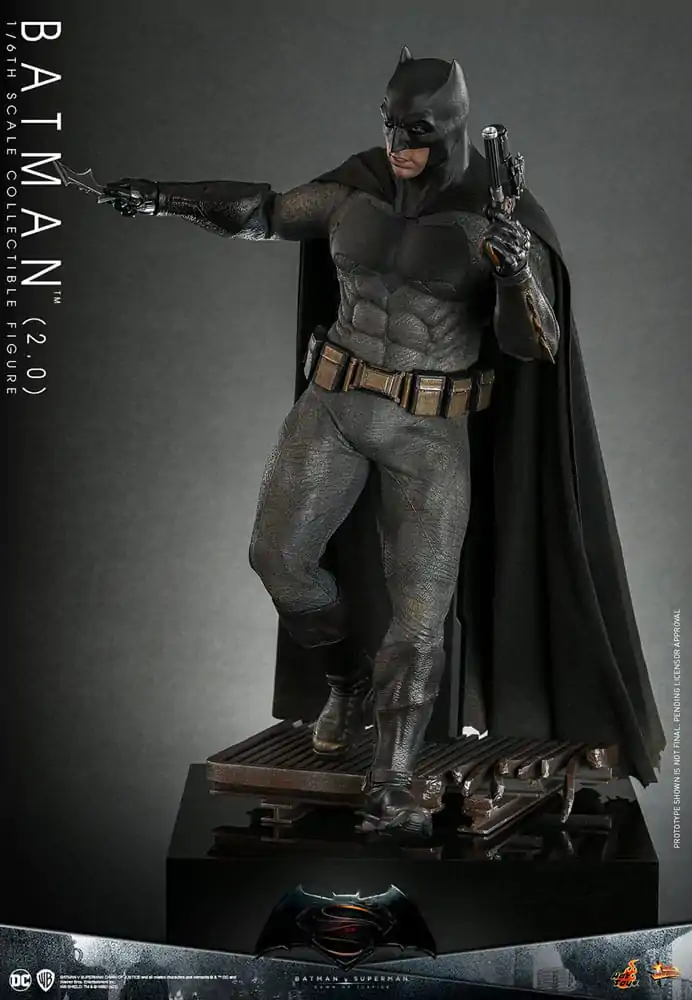 Batman v Superman: Dawn of Justice Movie Masterpiece Figurina de Acțiune 1/6 Batman 2.0 32 cm poza produsului