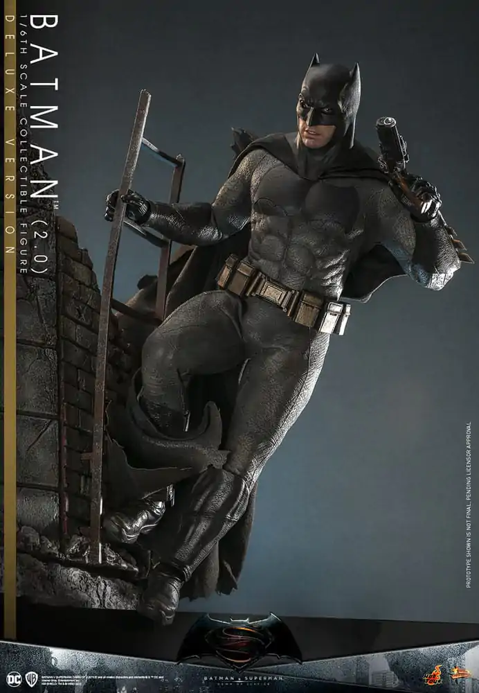 Batman v Superman: Dawn of Justice Movie Masterpiece Action Figure la scară 1/6 Batman 2.0 (Deluxe Version) 32 cm poza produsului