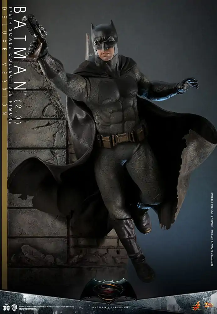 Batman v Superman: Dawn of Justice Movie Masterpiece Action Figure la scară 1/6 Batman 2.0 (Deluxe Version) 32 cm poza produsului