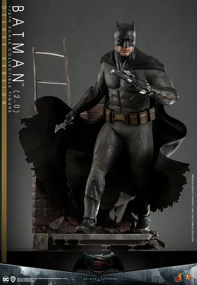 Batman v Superman: Dawn of Justice Movie Masterpiece Action Figure la scară 1/6 Batman 2.0 (Deluxe Version) 32 cm poza produsului