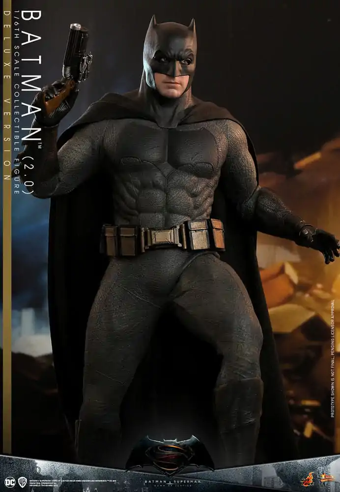 Batman v Superman: Dawn of Justice Movie Masterpiece Action Figure la scară 1/6 Batman 2.0 (Deluxe Version) 32 cm poza produsului
