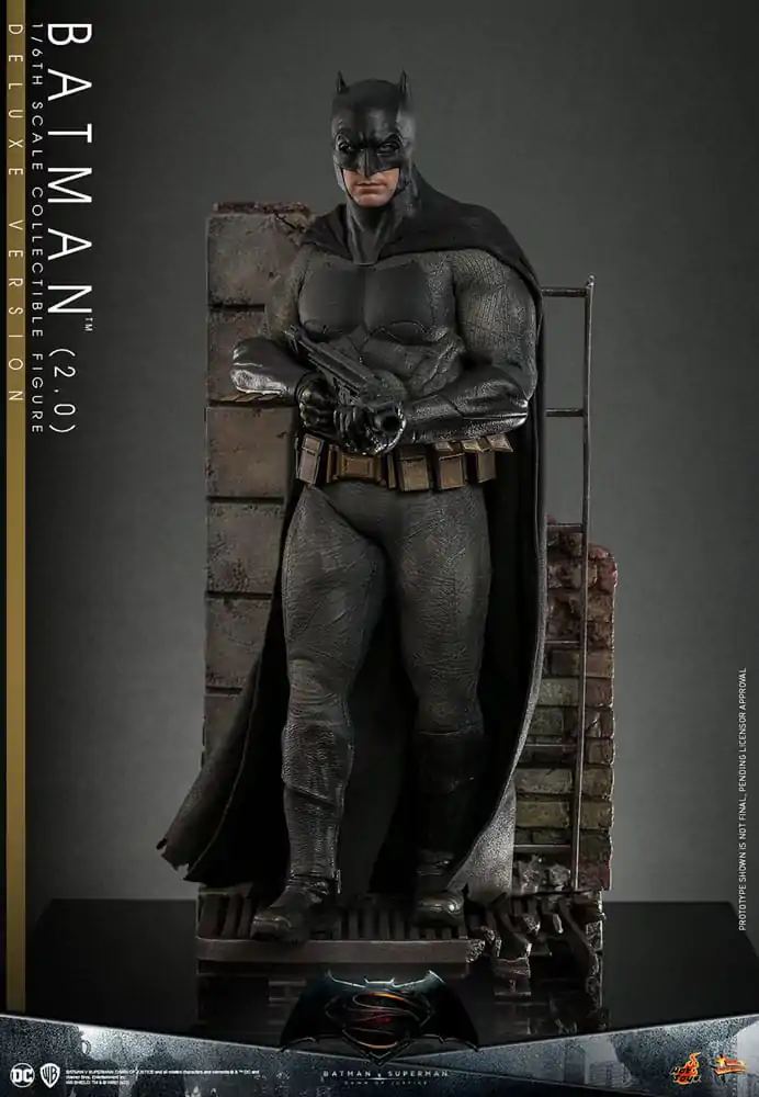 Batman v Superman: Dawn of Justice Movie Masterpiece Action Figure la scară 1/6 Batman 2.0 (Deluxe Version) 32 cm poza produsului