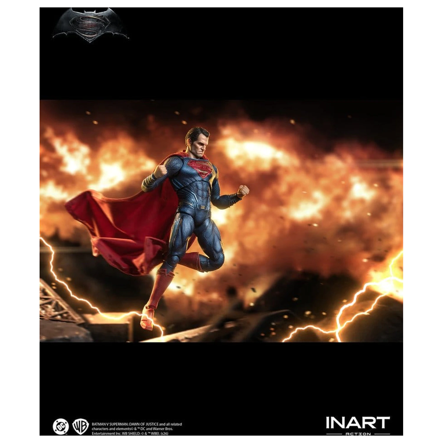 Batman vs Superman: Dawn of Justice Figurina de actiune 1/12 Superman 17 cm poza produsului