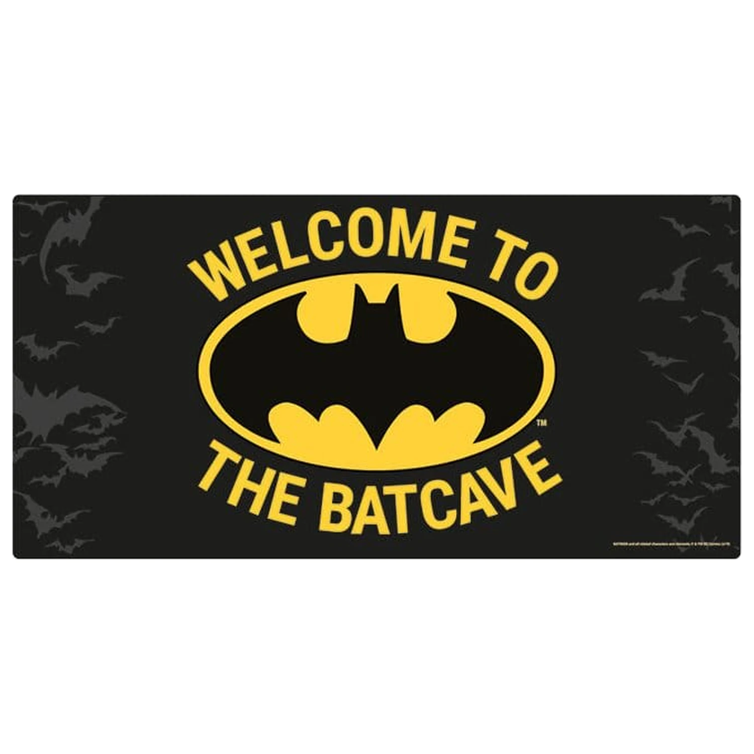 Batman Metal Sign Bun venit in Batcave 60x30 cm poza produsului