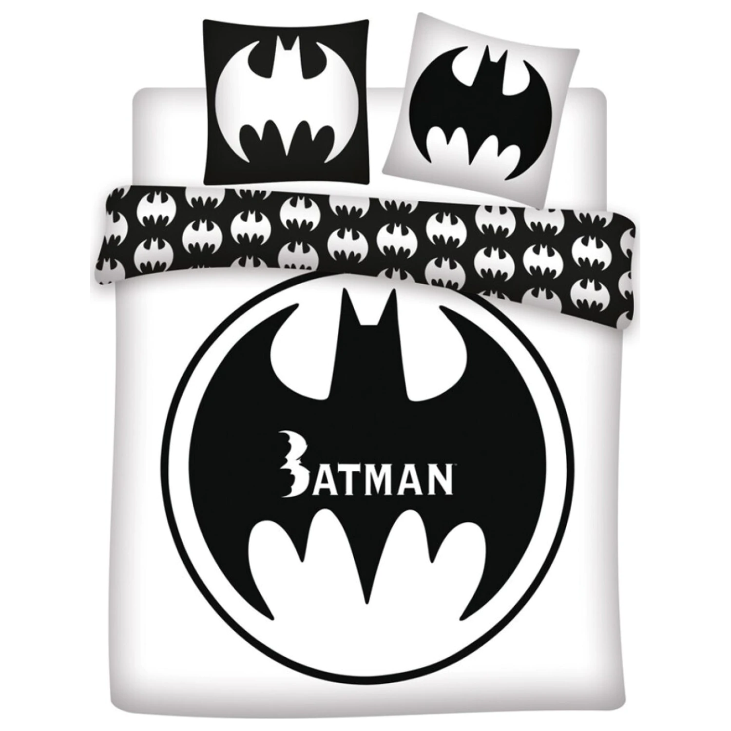 Batman alb dublu, husa de pilota pentru doua persoane poza produsului