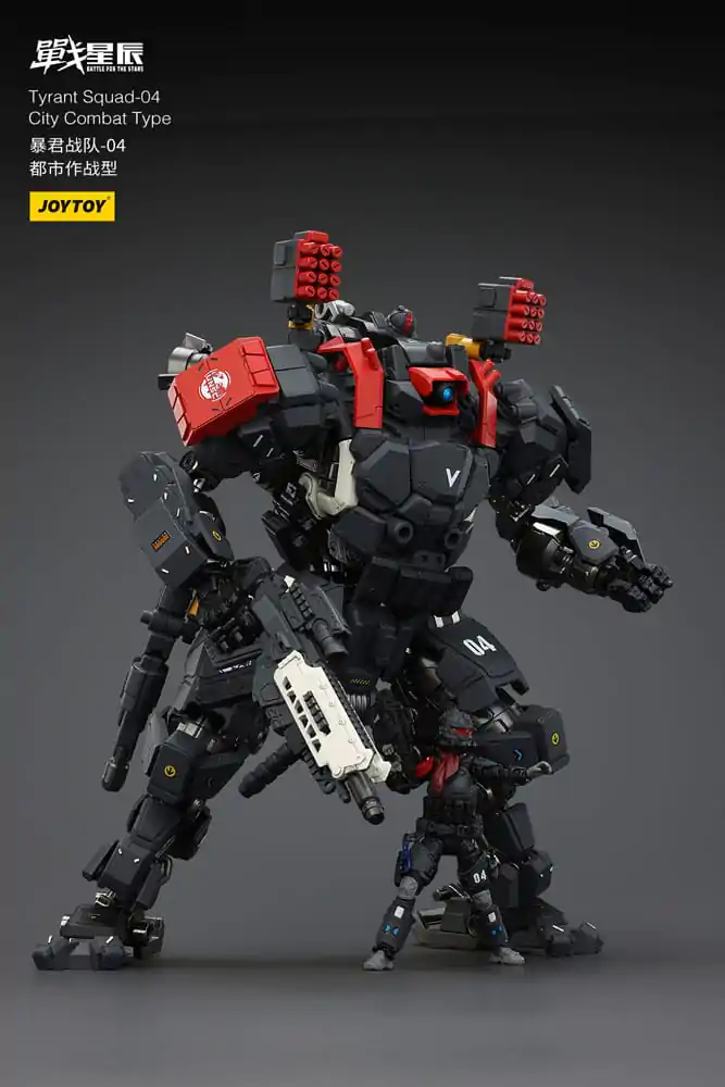 Figurină de acțiune Battle For the Stars Tyrant-04 City Combat Type 36 cm poza produsului