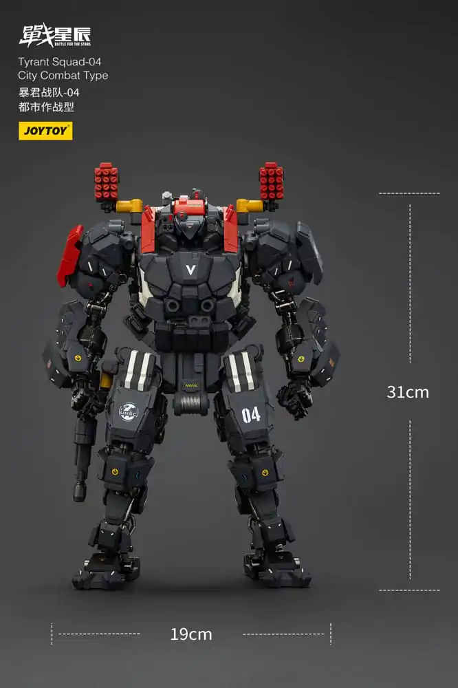 Figurină de acțiune Battle For the Stars Tyrant-04 City Combat Type 36 cm poza produsului