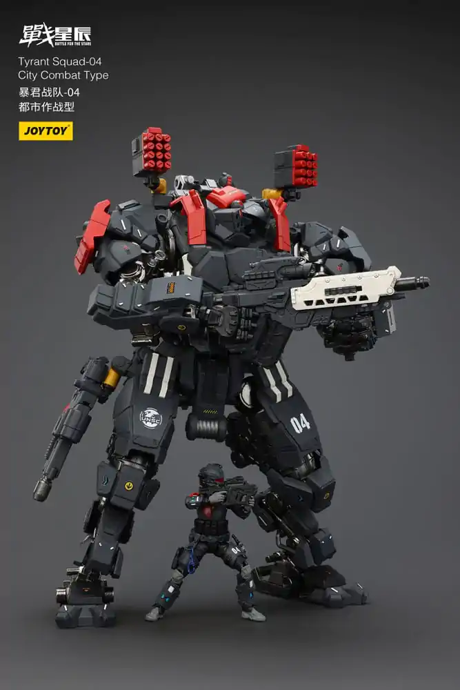 Figurină de acțiune Battle For the Stars Tyrant-04 City Combat Type 36 cm poza produsului