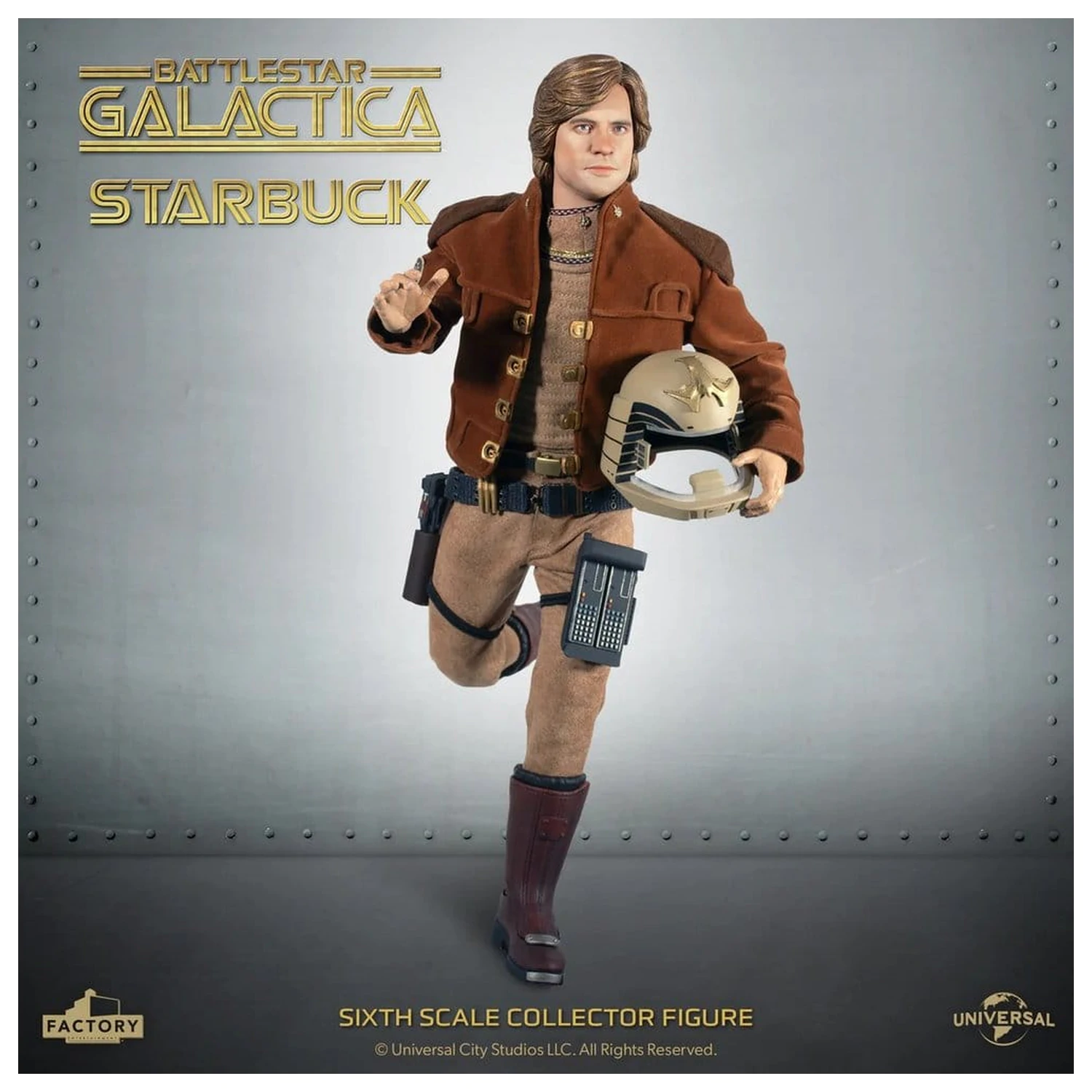 Battlestar Galactica Figurina de actiune 1/6 Lieutenant Starbuck 15 cm poza produsului