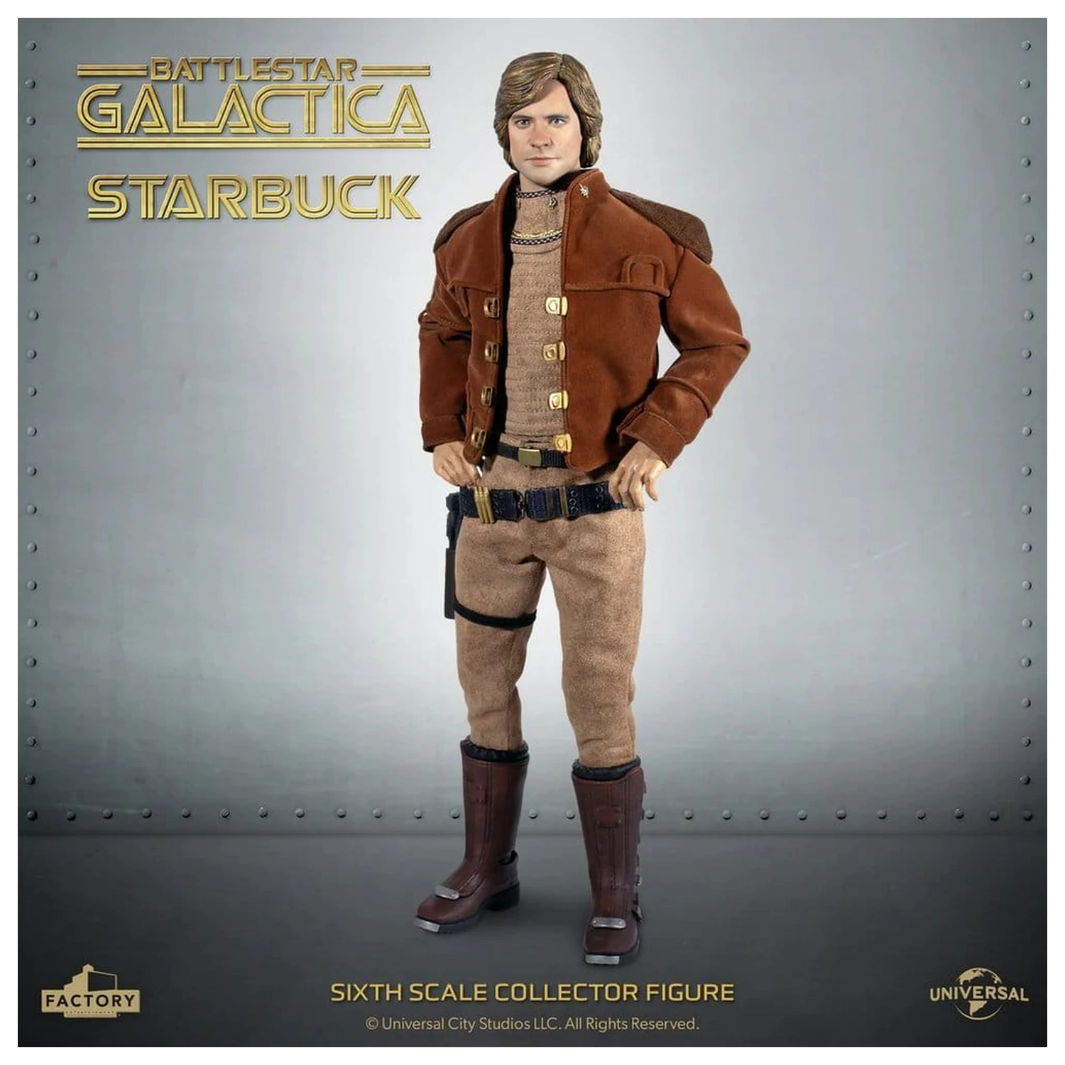 Battlestar Galactica Figurina de actiune 1/6 Lieutenant Starbuck 15 cm poza produsului