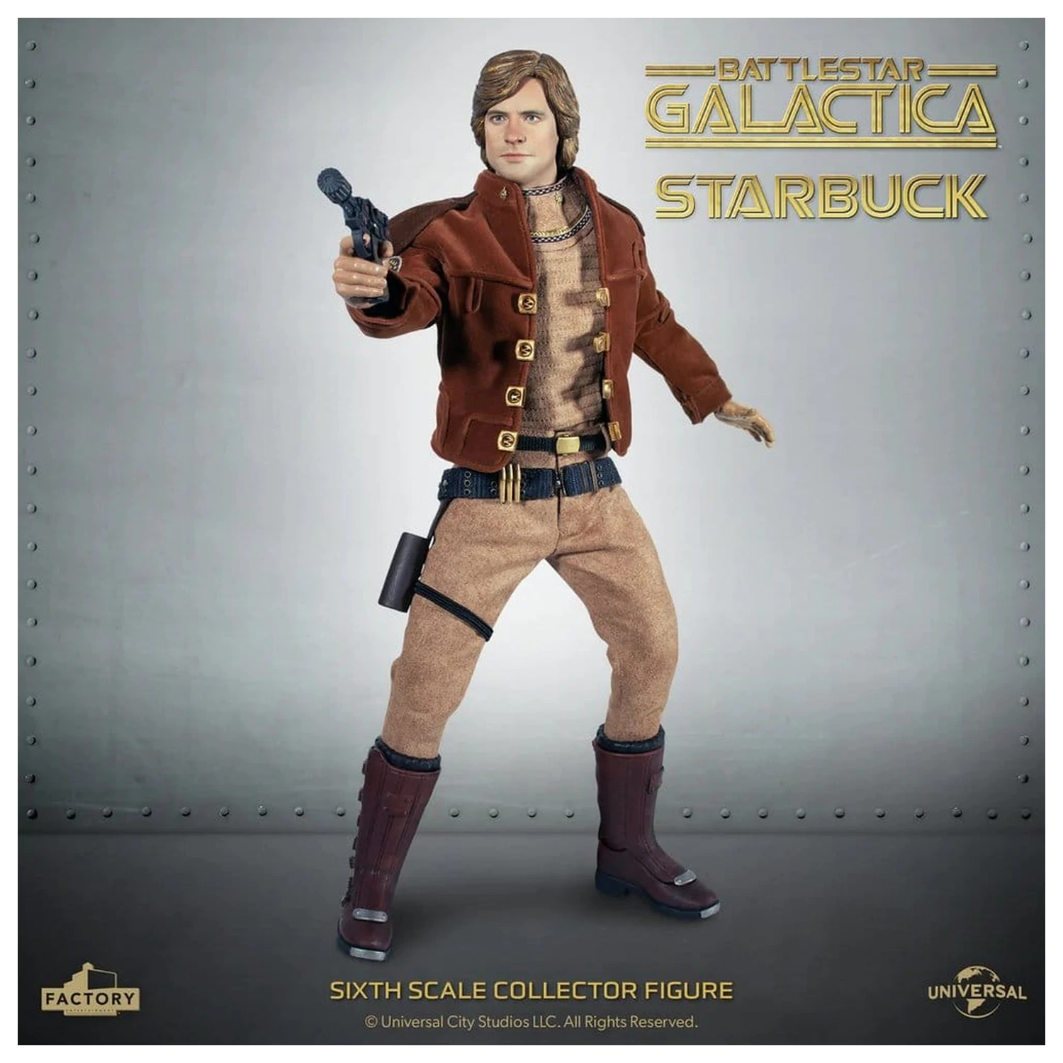 Battlestar Galactica Figurina de actiune 1/6 Lieutenant Starbuck 15 cm poza produsului