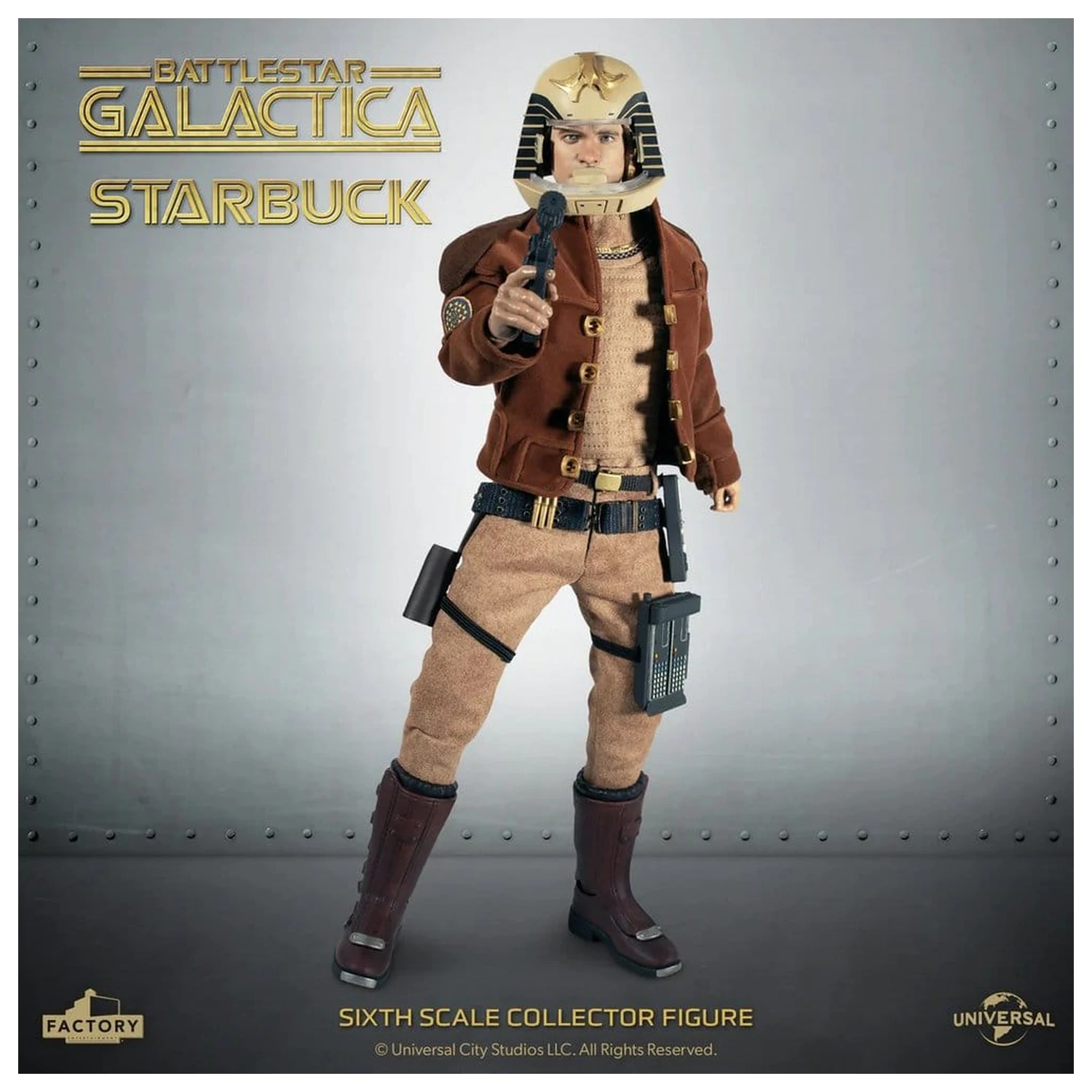Battlestar Galactica Figurina de actiune 1/6 Lieutenant Starbuck 15 cm poza produsului
