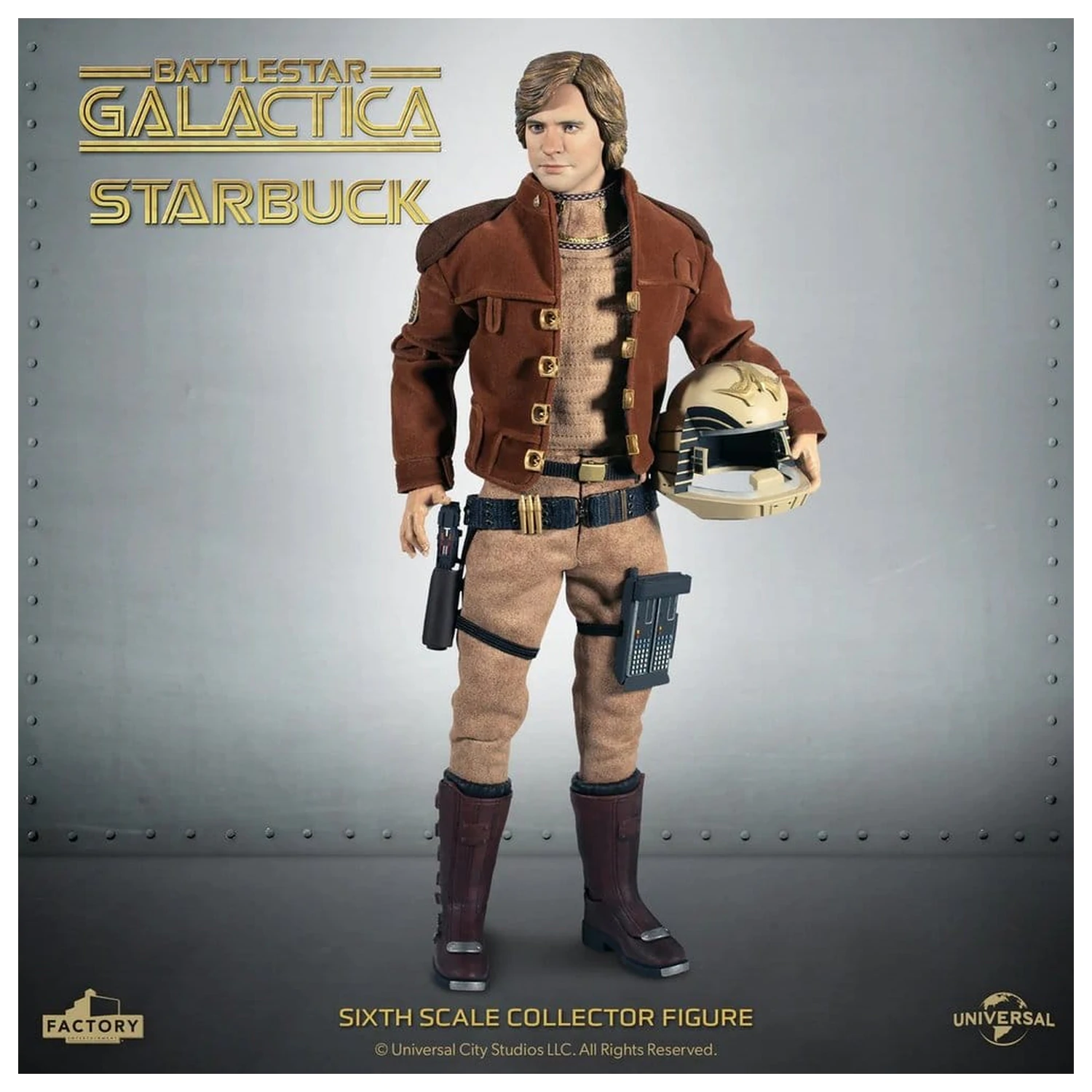 Battlestar Galactica Figurina de actiune 1/6 Lieutenant Starbuck 15 cm poza produsului
