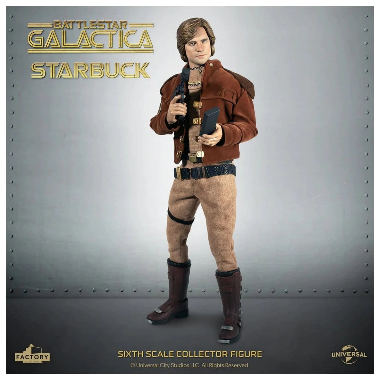 Battlestar Galactica Figurina de actiune 1/6 Lieutenant Starbuck 15 cm poza produsului