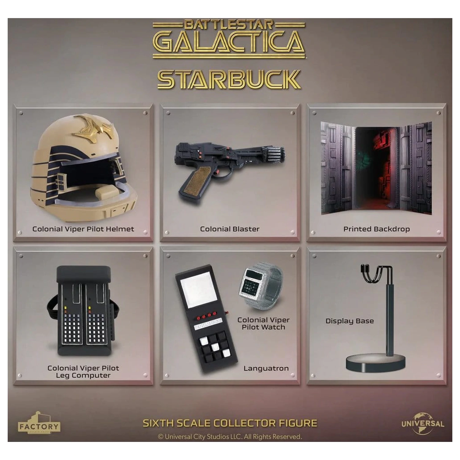 Battlestar Galactica Figurina de actiune 1/6 Lieutenant Starbuck 15 cm poza produsului