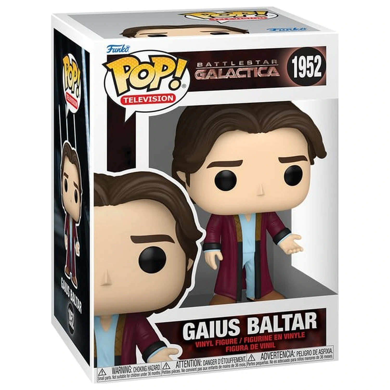 Battlestar Galactica Funko POP! Television Figurina de vinil Gaius Baltar 9 cm poza produsului