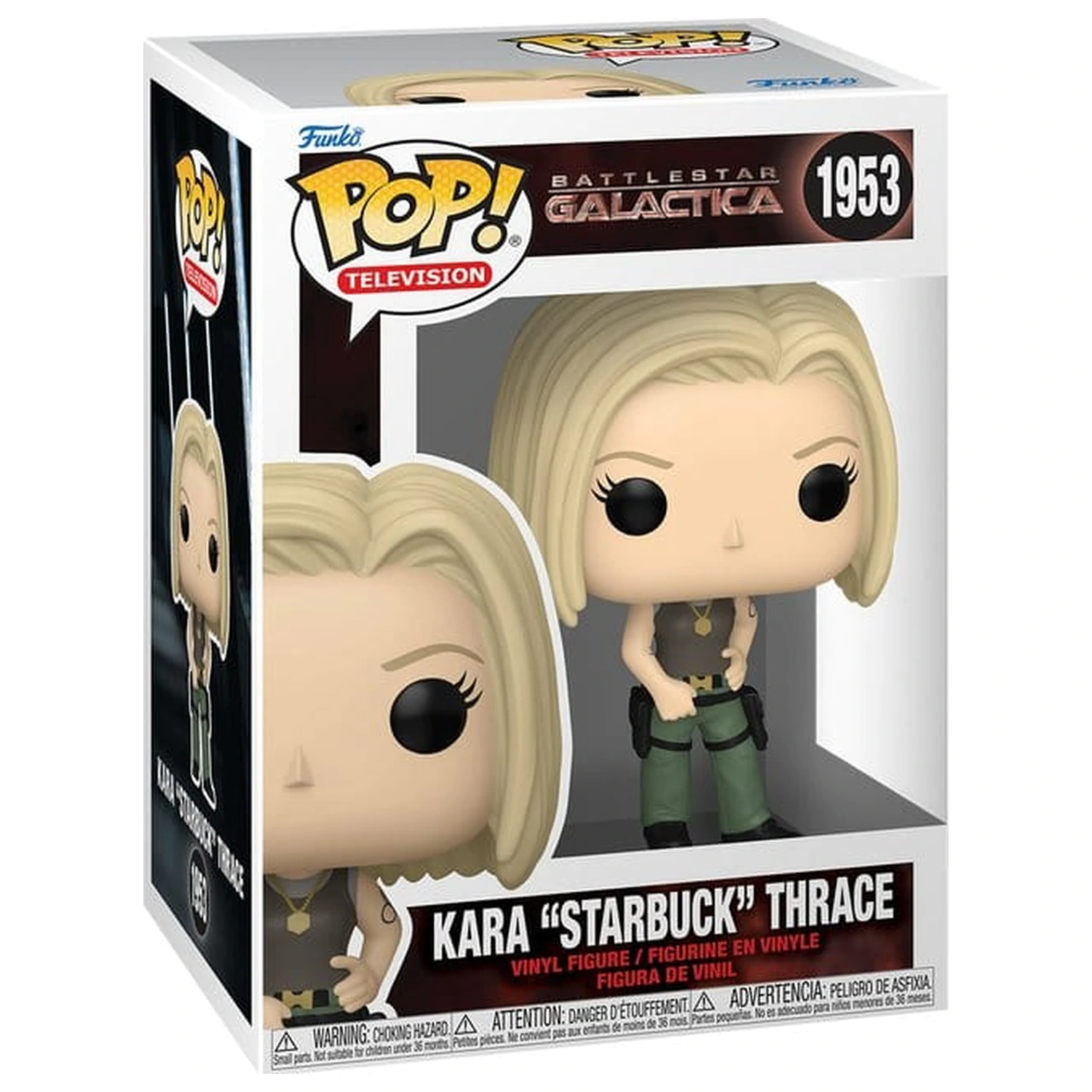 Battlestar Galactica Funko POP! Television Figurina de vinil Kara Thrace 9 cm poza produsului