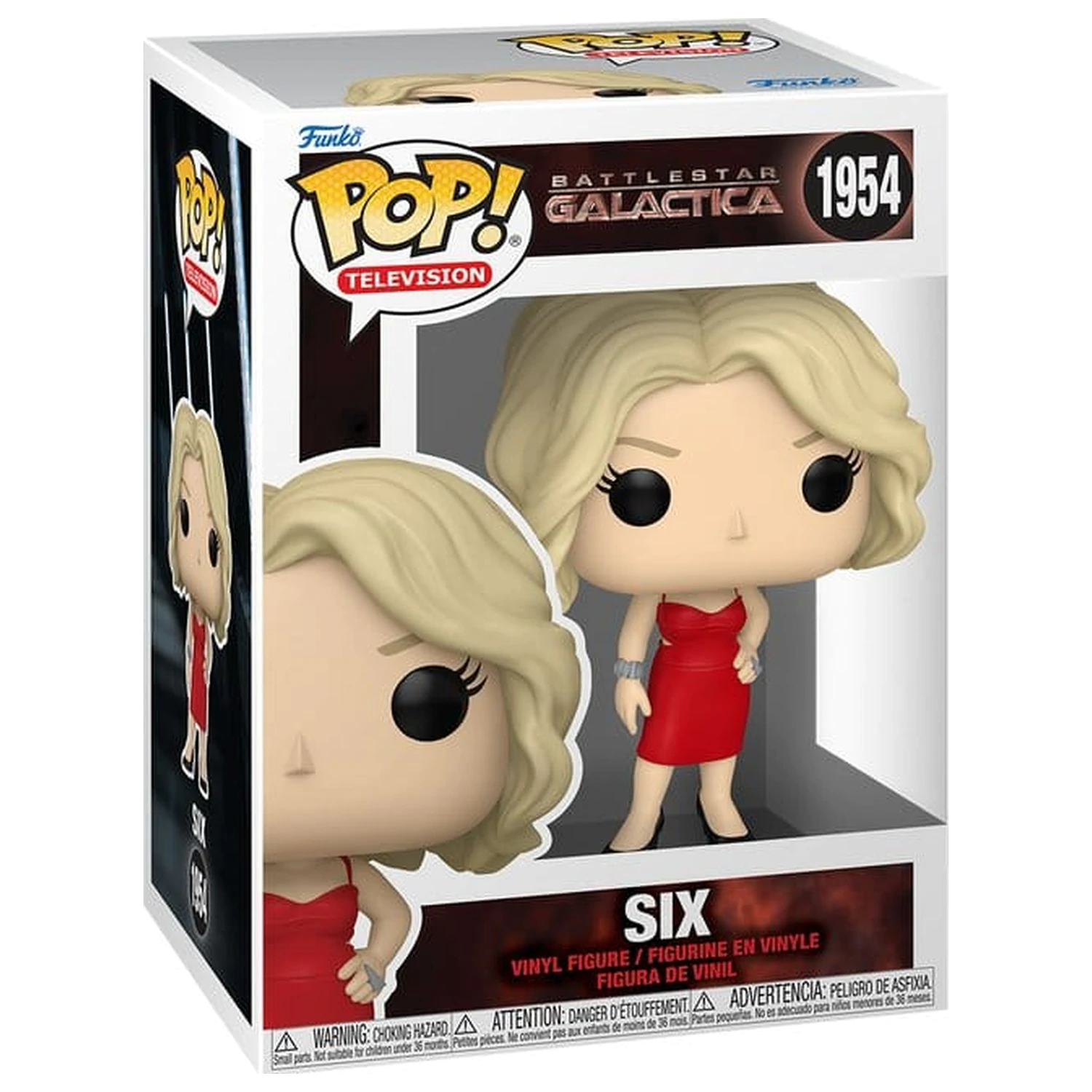 Battlestar Galactica Funko POP! Television Figurina din vinil Six 9 cm poza produsului