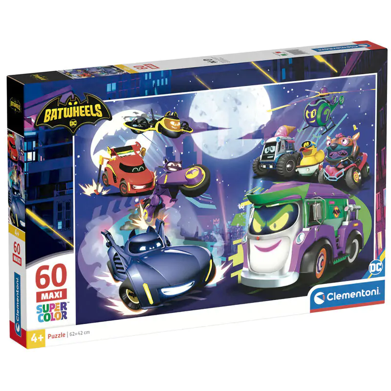 DC Comics Batwheels maxi puzzle 60 piese poza produsului