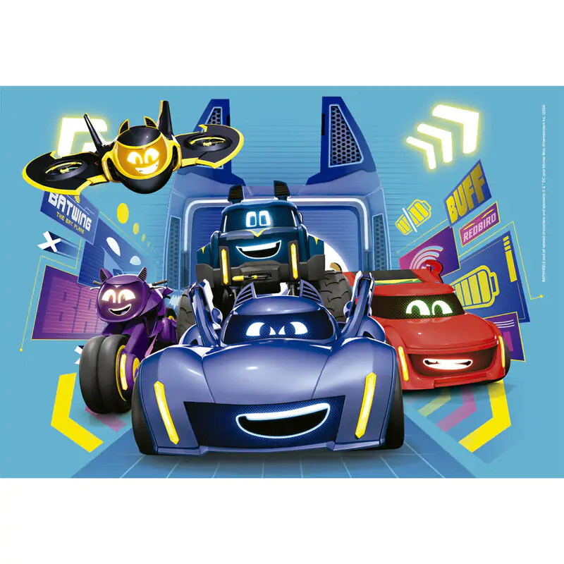 DC Comics Batwheels puzzle 2 x 60 piese poza produsului