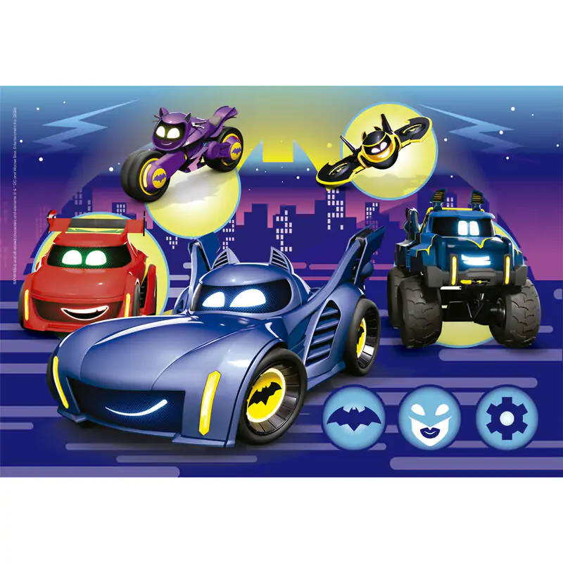 DC Comics Batwheels puzzle 2 x 60 piese poza produsului