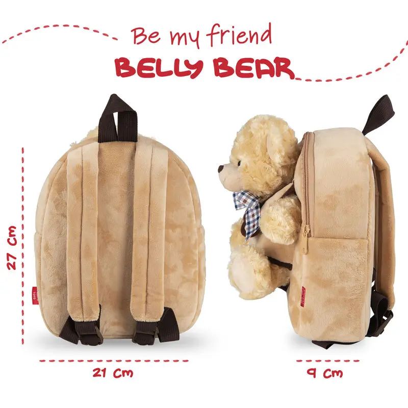 Bear Belly rucsac cu jucarie de plus 26cm poza produsului