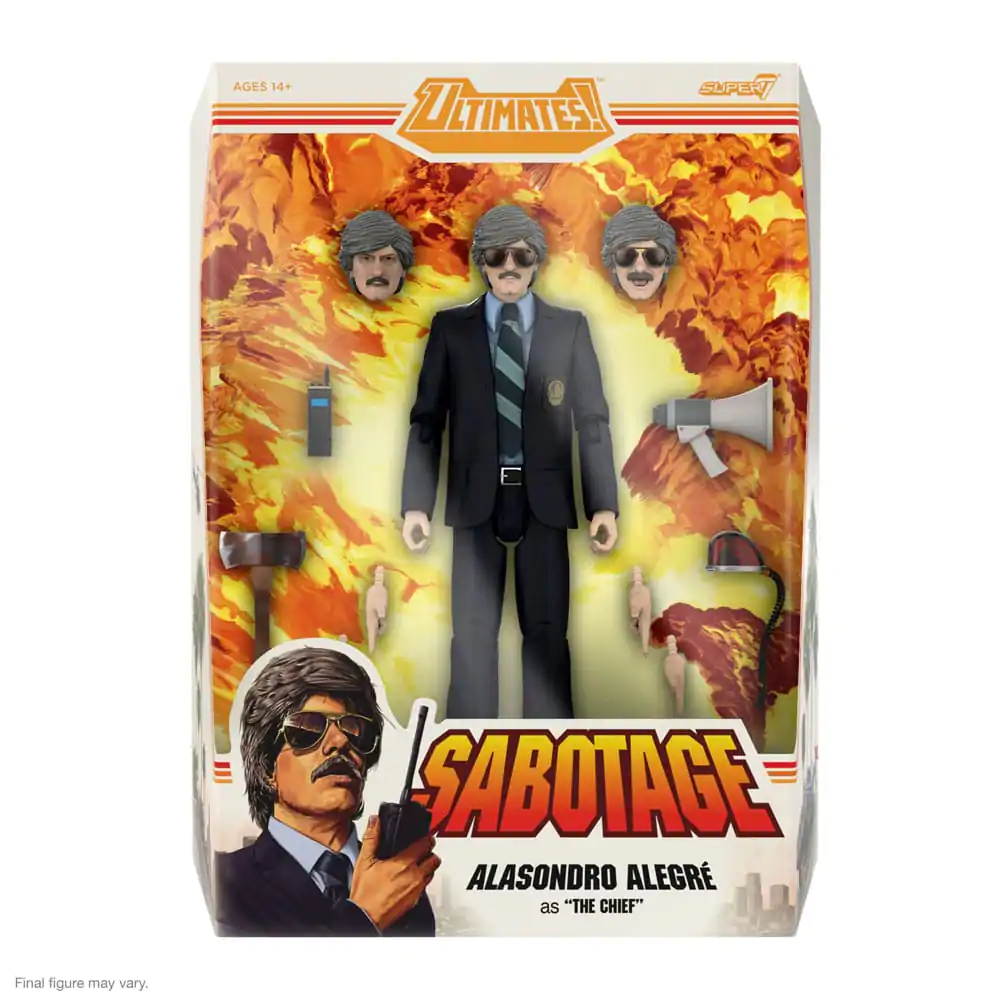 Figurină de acțiune Beastie Boys Ultimates Wave 1 Alasondro Alegre ca &quot;The Chief&quot; 18 cm poza produsului