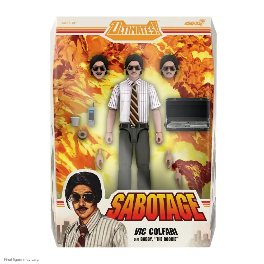 Beastie Boys Ultimates Figurina de Acțiune Seria 1 Vic Colfari ca Bobby "The Rookie" 18 cm poza produsului