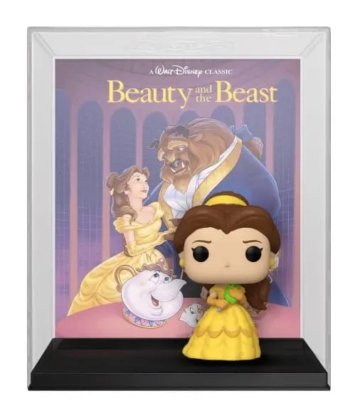 Beauty and the Beast POP! VHS Cover Figurina Vinil Belle 9 cm poza produsului