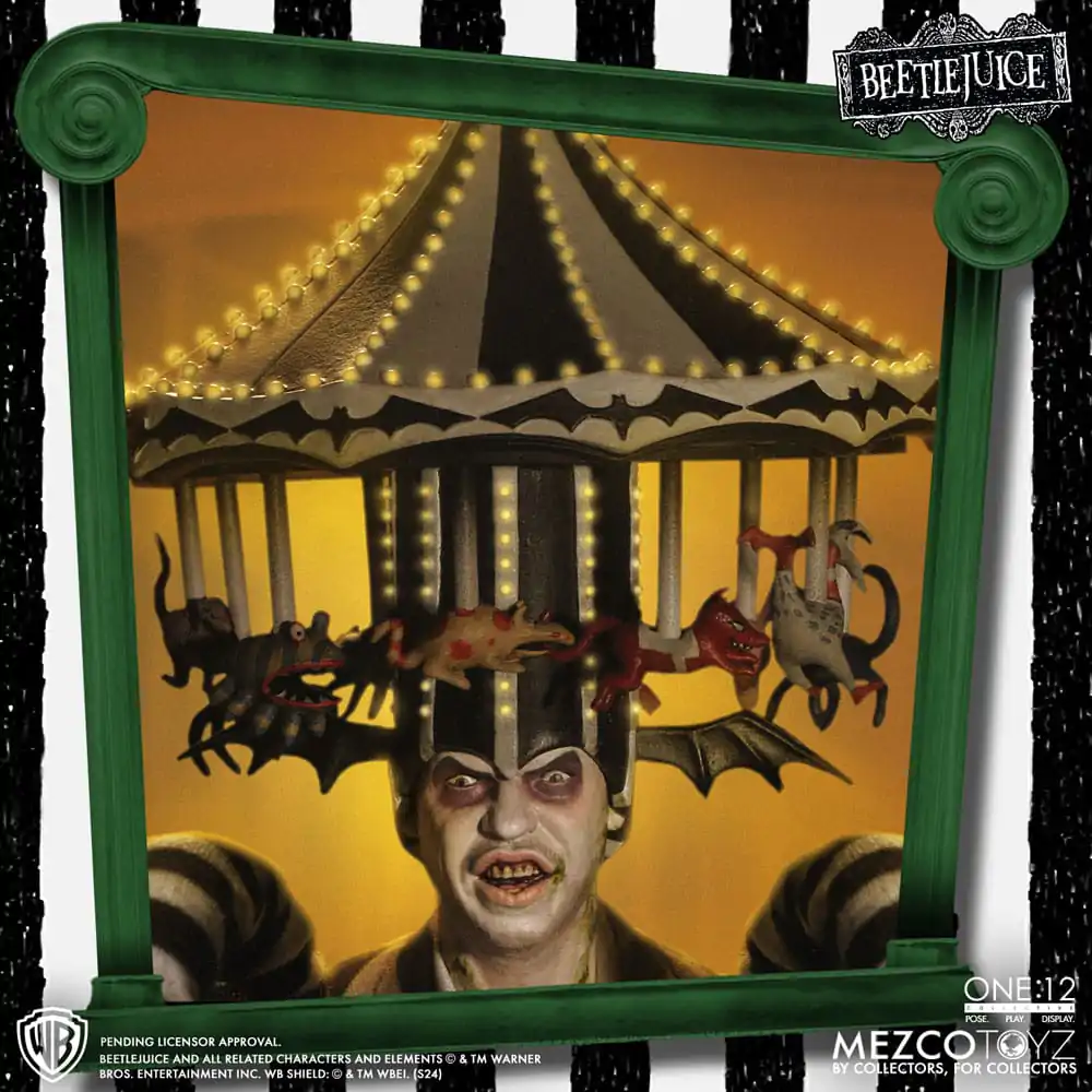 Figurină de acțiune Beetlejuice 1/12 Beetlejuice Ediție Deluxe 18 cm poza produsului