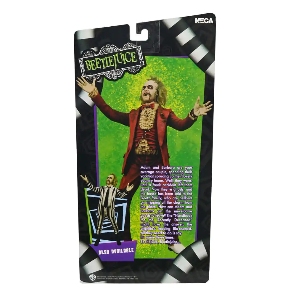 Beetlejuice 1988 Figurina de acțiune Beetlejuice Red Tuxedo 18 cm poza produsului