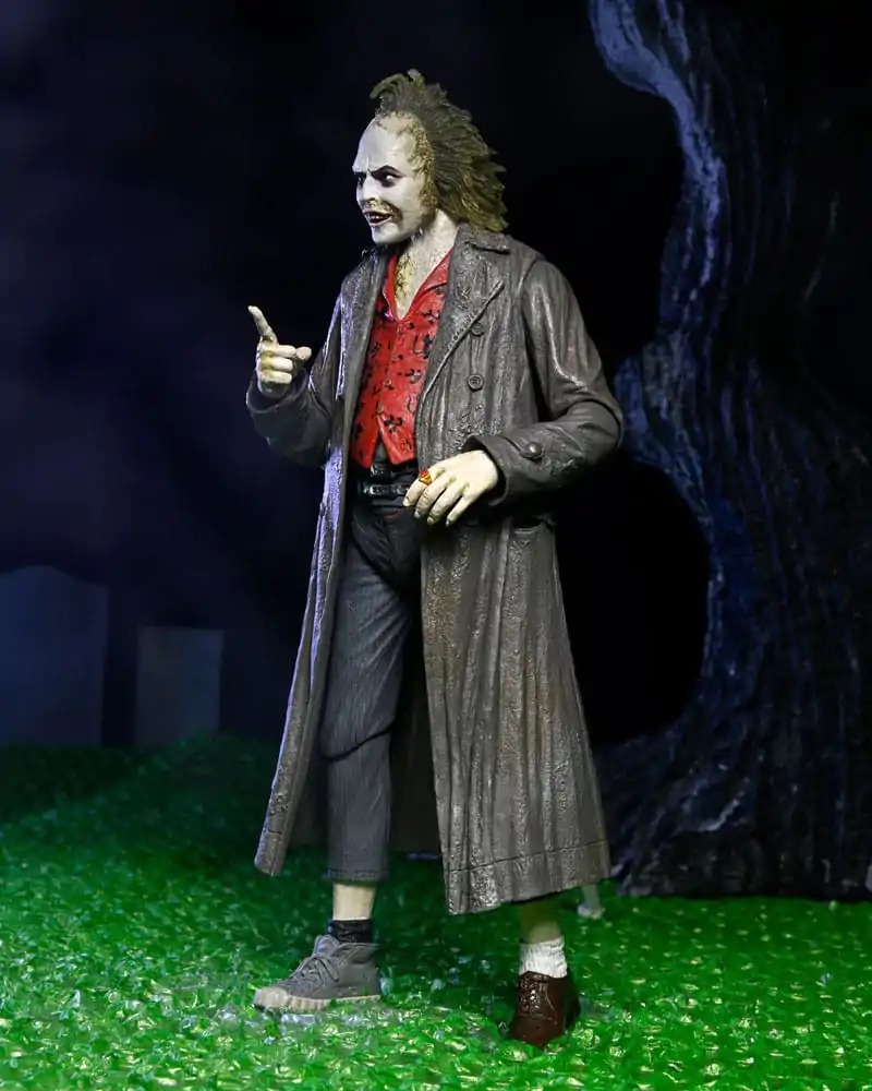 Figurină de acțiune Ultimate Beetlejuice 1988 Beetlejuice: Ghid Turistic Bio-Exorcistul 18 cm poza produsului