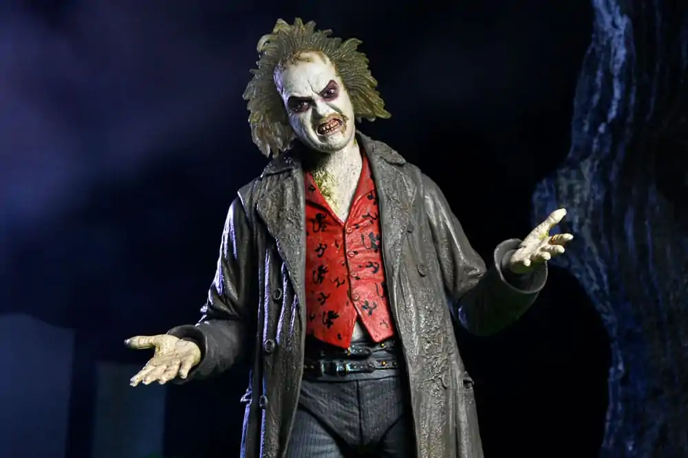 Figurină de acțiune Ultimate Beetlejuice 1988 Beetlejuice: Ghid Turistic Bio-Exorcistul 18 cm poza produsului