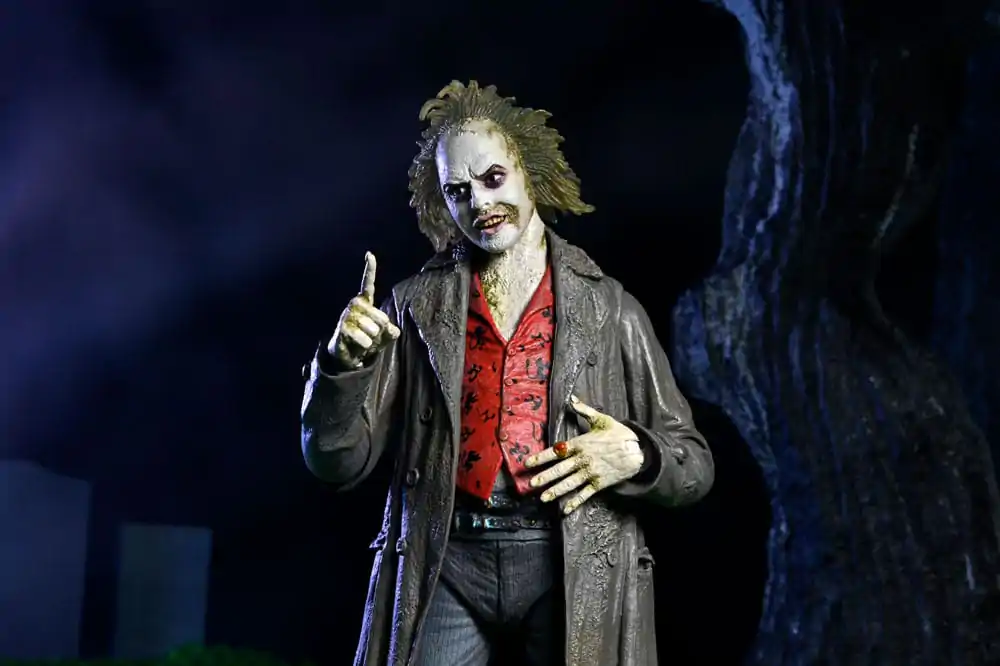 Figurină de acțiune Ultimate Beetlejuice 1988 Beetlejuice: Ghid Turistic Bio-Exorcistul 18 cm poza produsului