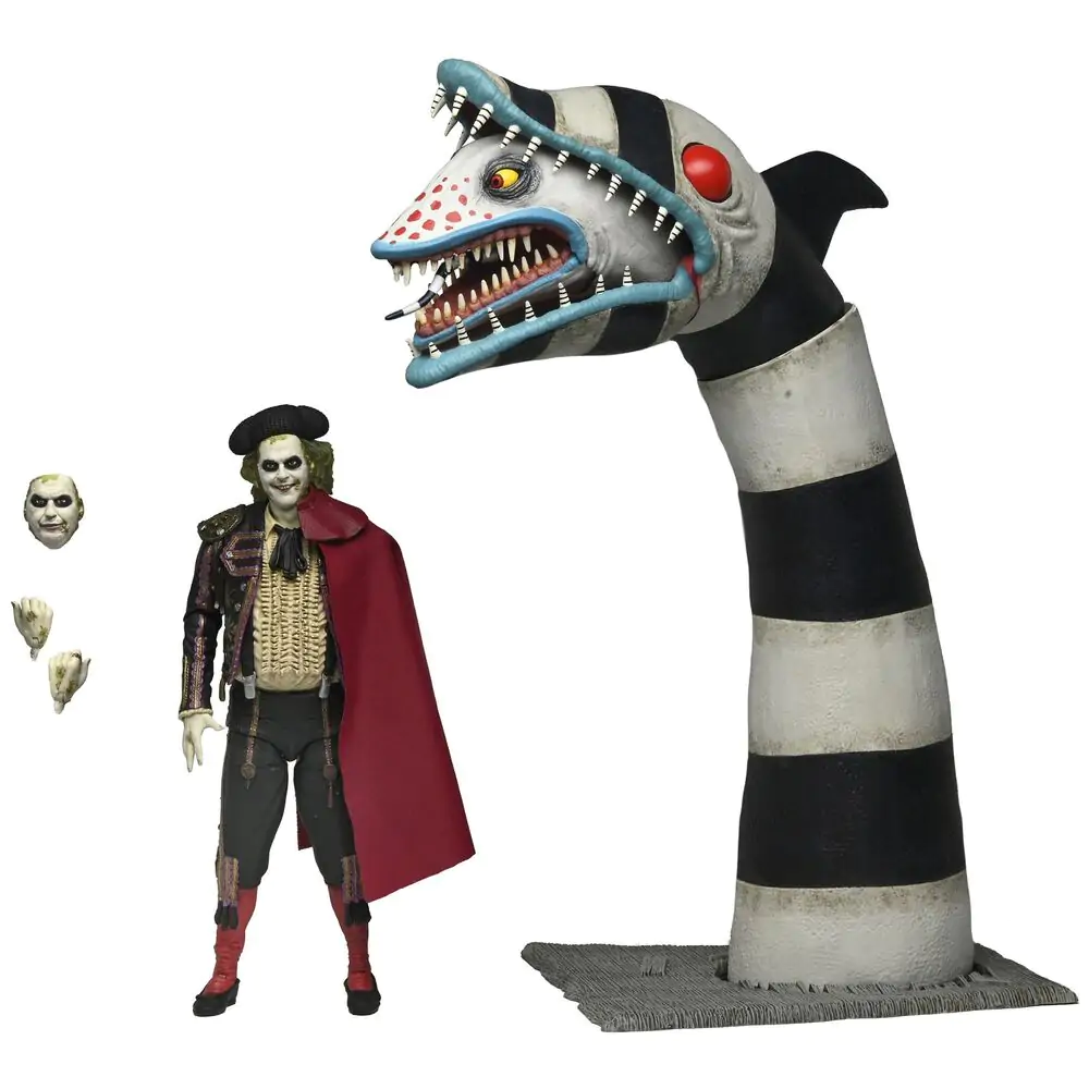 Beetlejuice 2 Matador Beetlejuice & Sandworm figurine Ultimate poza produsului