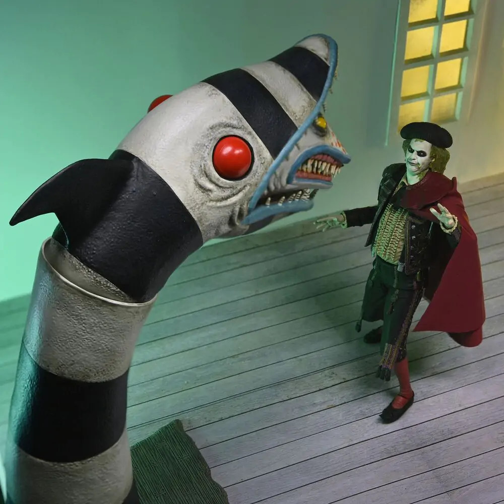 Beetlejuice 2 Matador Beetlejuice & Sandworm figurine Ultimate poza produsului
