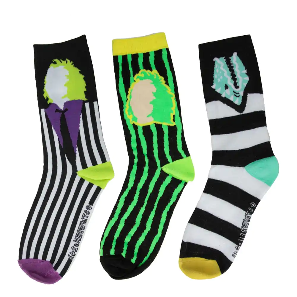 Beetlejuice Șosete 3-Pack poza produsului