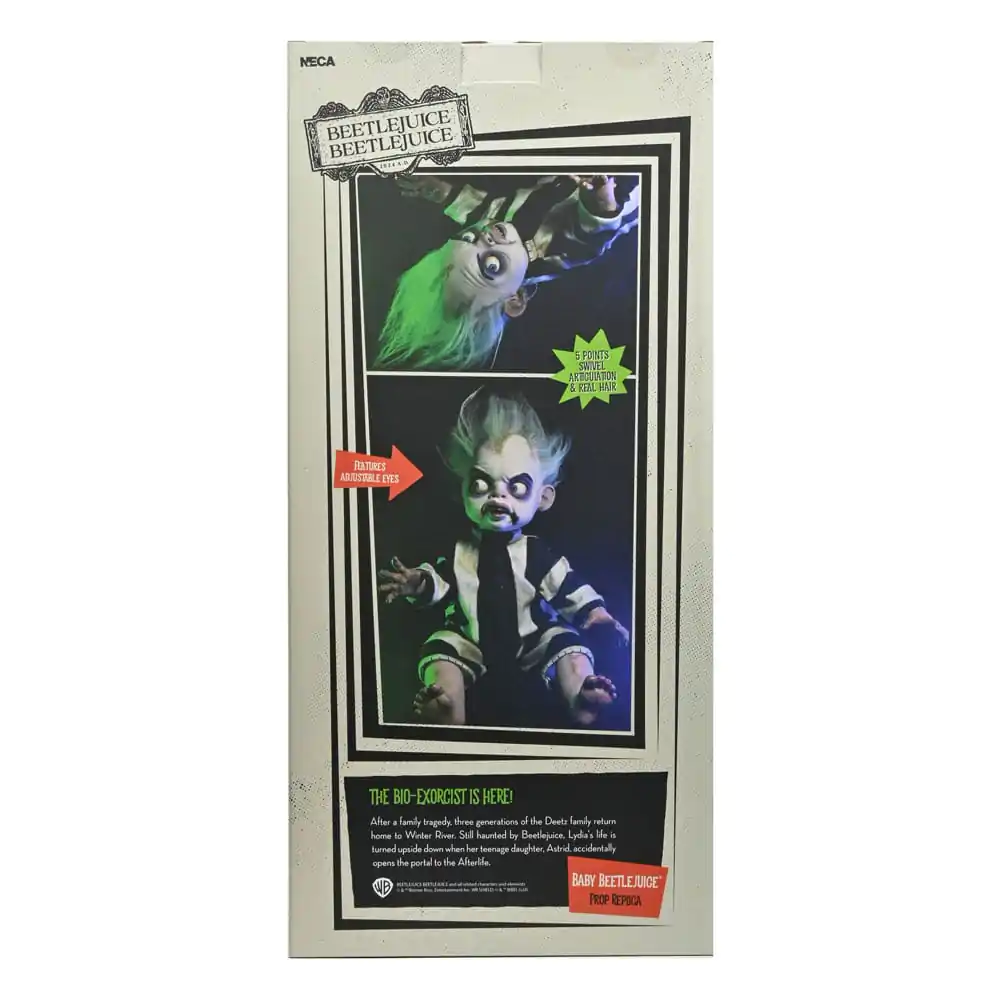 Beetlejuice Beetlejuice Replică Recuzită 1/1 Păpușă Baby Beetlejuice 49 cm poza produsului