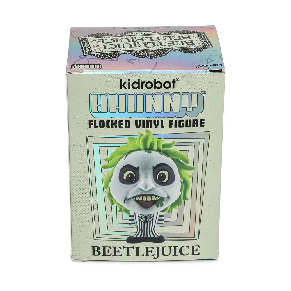 Beetlejuice Beetlejuice Bhunny Figurina de Vinil Flocked Beetlejuice Costum cu Dungi 10 cm poza produsului