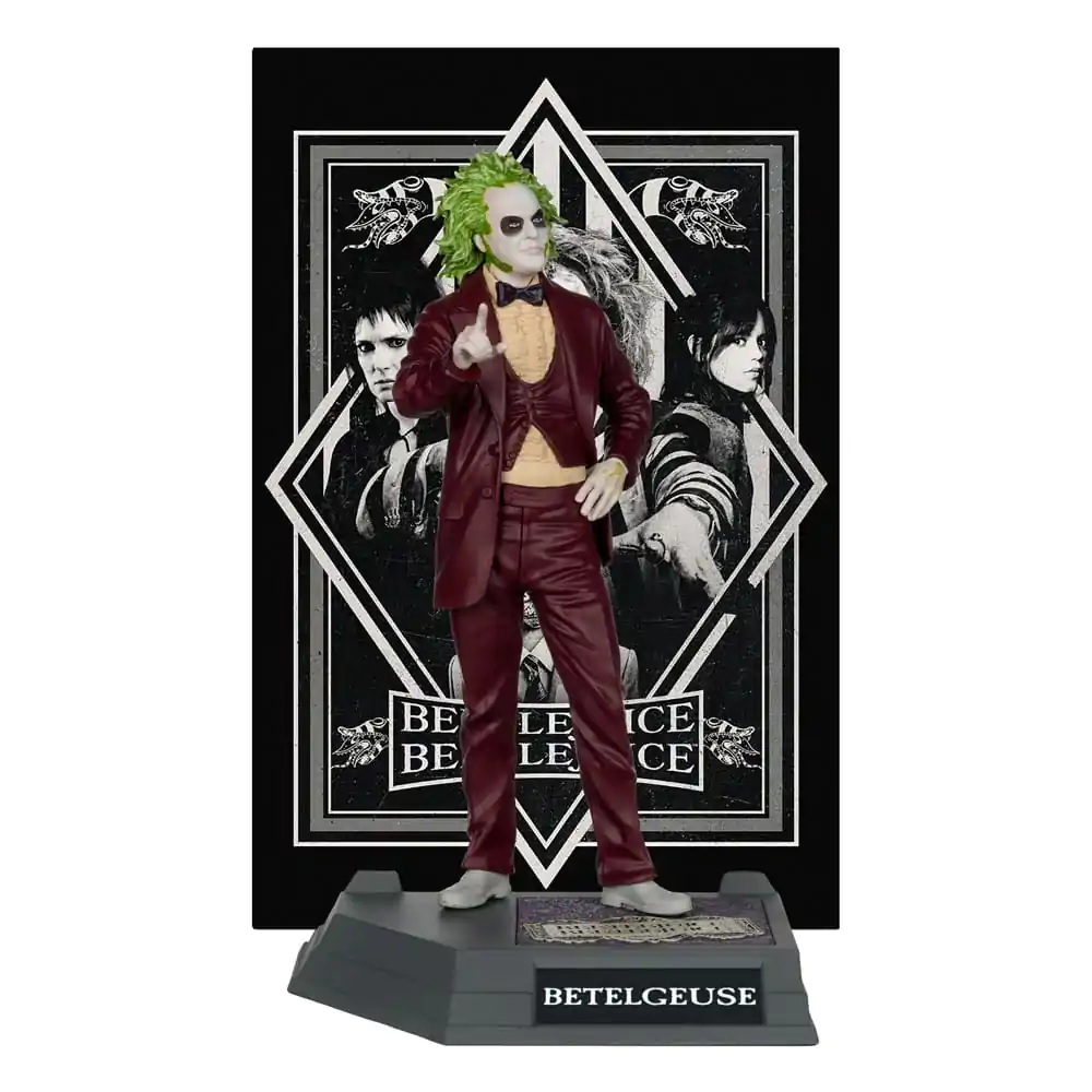 Beetlejuice Beetlejuice Movie Maniacs Statuie PVC Beetlejuice 17 cm poza produsului