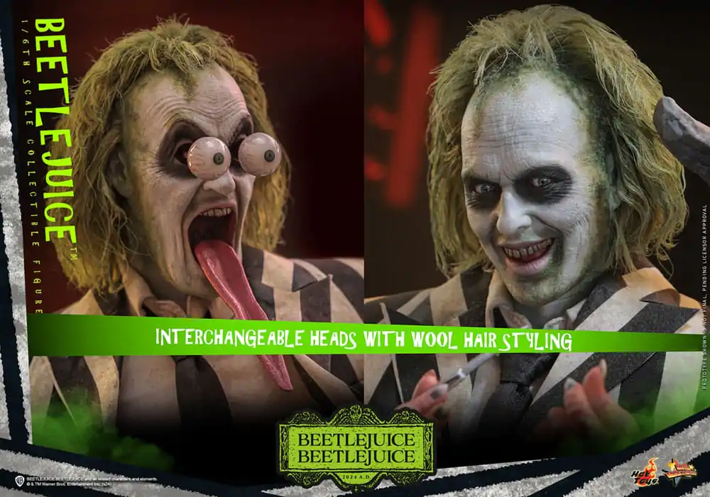 Figurină de acțiune Movie Masterpiece 1/6 Beetlejuice 30 cm poza produsului