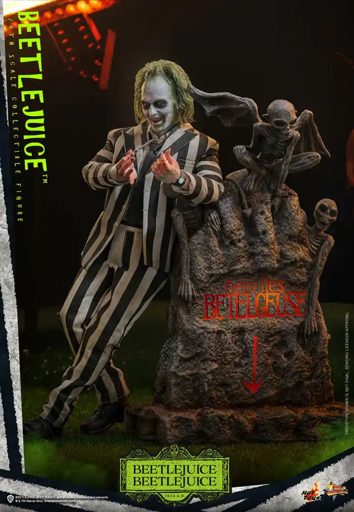 Figurină de acțiune Movie Masterpiece 1/6 Beetlejuice 30 cm poza produsului